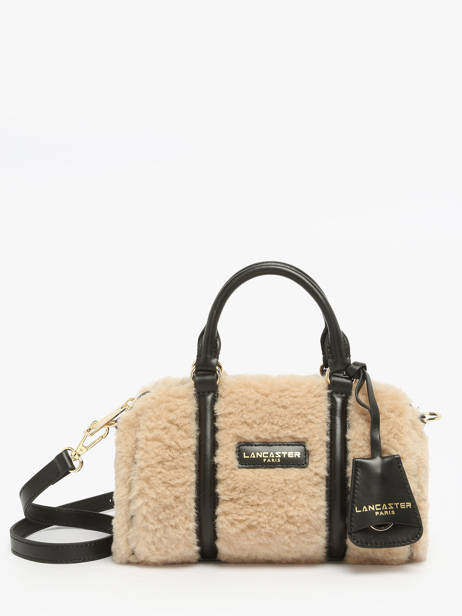 Sac Bandoulière Moumoute Lancaster Beige moumoute 53