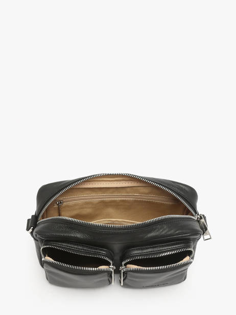 Shoulder Bag Soft Caramella Leather Lancaster Black soft caramella 6 other view 2