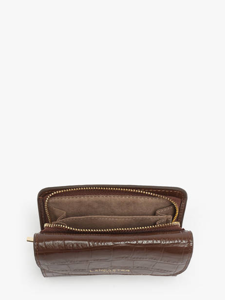 Wallet Leather Lancaster Brown exo 11 other view 2