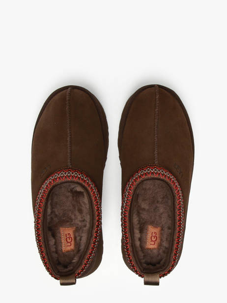 Chaussons Plateforme Tazz Ii En Cuir Ugg Marron women 1174471 vue secondaire 3