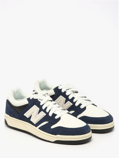 Sneakers In Leather New balance Blue boy BB480PEN other view 1