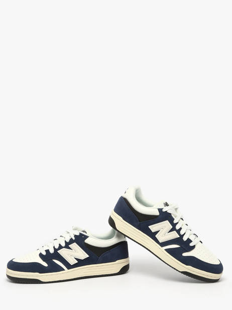 Sneakers In Leather New balance Blue boy BB480PEN other view 2