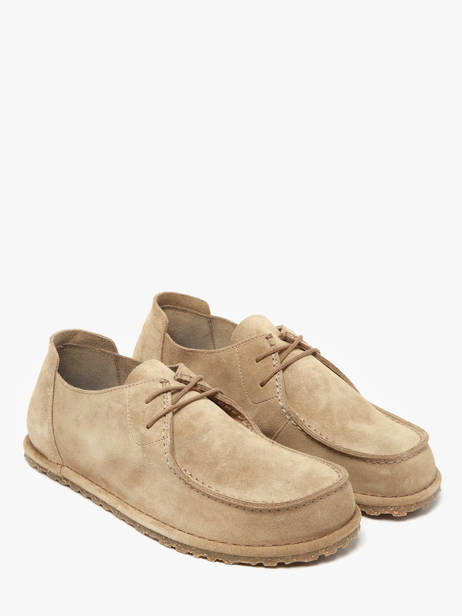 Derby Shoes In Leather Birkenstock Beige men 1027274 other view 1