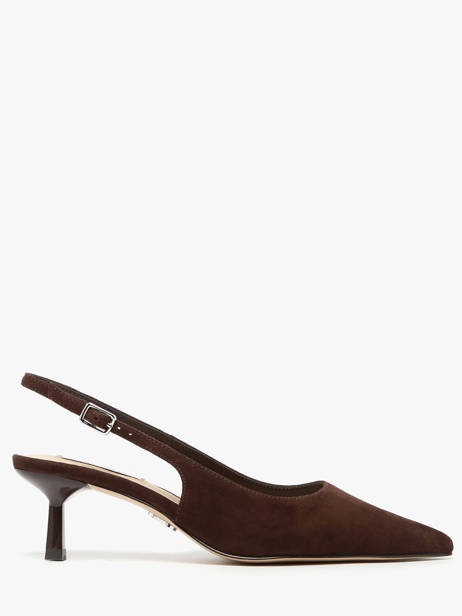 Stiletto Heel Pumps In Leather Steve madden Brown accessoires 11003902