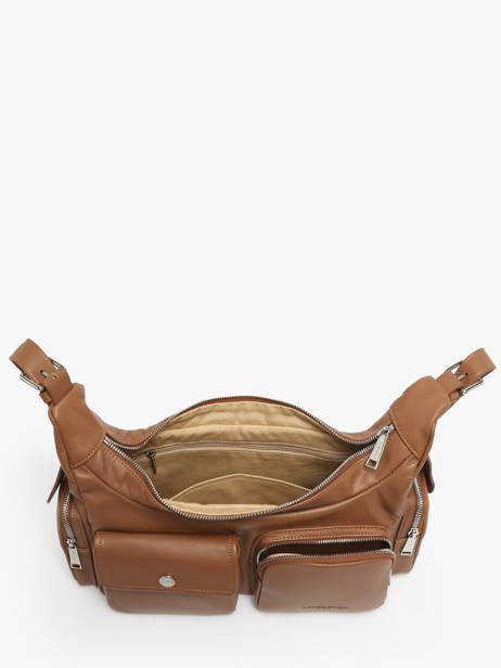 Shoulder Bag Soft Caramella Leather Lancaster Beige soft caramella 7 other view 3