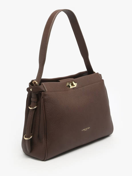 Sac Porté épaule Mademoiselle Romy Cuir Lancaster Marron mademoiselle romy 106 vue secondaire 1