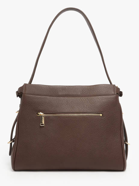 Sac Porté épaule Mademoiselle Romy Cuir Lancaster Marron mademoiselle romy 106 vue secondaire 3