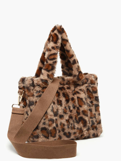 Sac Porté Main Fur David jones Marron fur CM7879 vue secondaire 1