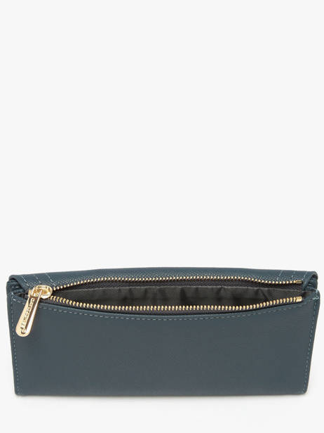 Wallet David jones Blue saffiano P164 other view 2