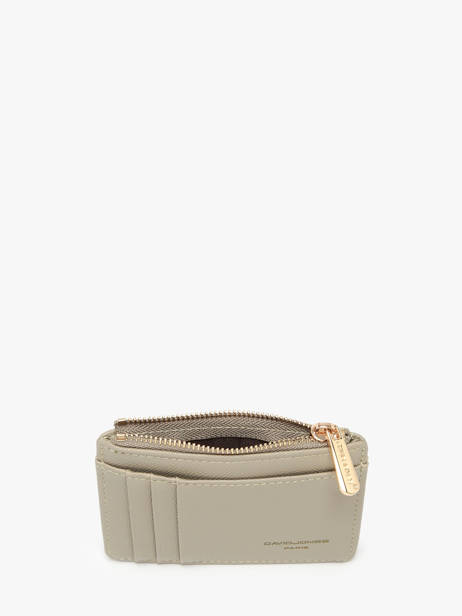 Coin Purse With Card Holder David jones Green saffiano 1 other view 1