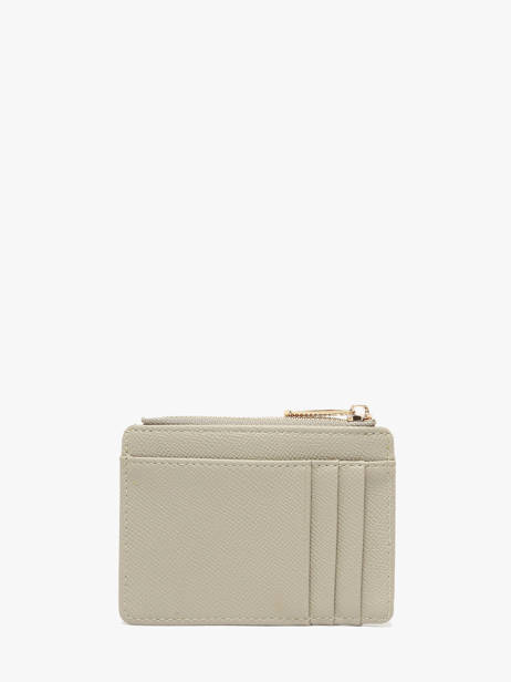 Coin Purse With Card Holder David jones Green saffiano 1 other view 2