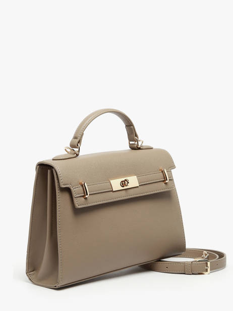 Satchel Saffiano David jones Beige saffiano CM7693A other view 1