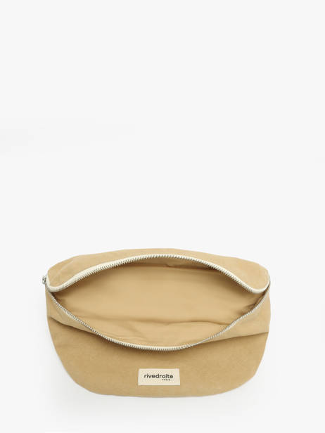 Le Sac Banane Custine Coton Recyclé Rivedroite Beige timeless CUSTITIM vue secondaire 2