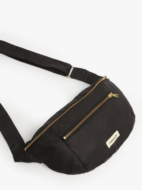Belt Bag Orsel Waxed Rivedroite Black waxed ORSELWAX other view 1