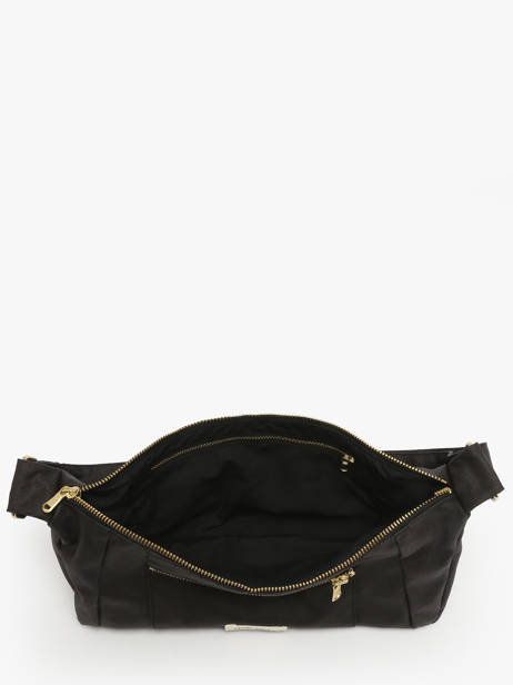 Shoulder Bag Waxed Cotton Rivedroite Black waxed CHARIWAX other view 2