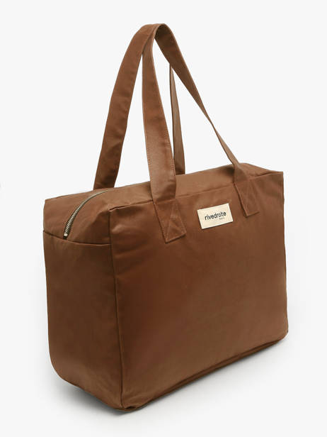 Shoulder Bag Célestins Waxed Rivedroite Brown waxed CELESWAX other view 1