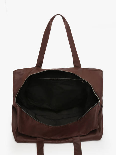Large Weekender Elzevir Waxed Rivedroite Brown waxed ELZEVWAX other view 2