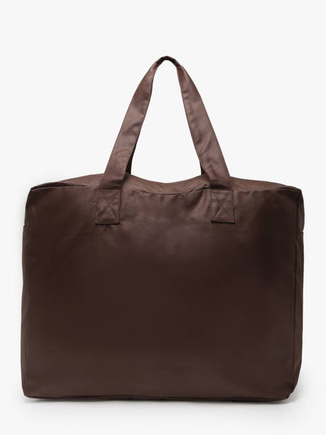 Large Weekender Elzevir Waxed Rivedroite Brown waxed ELZEVWAX other view 3