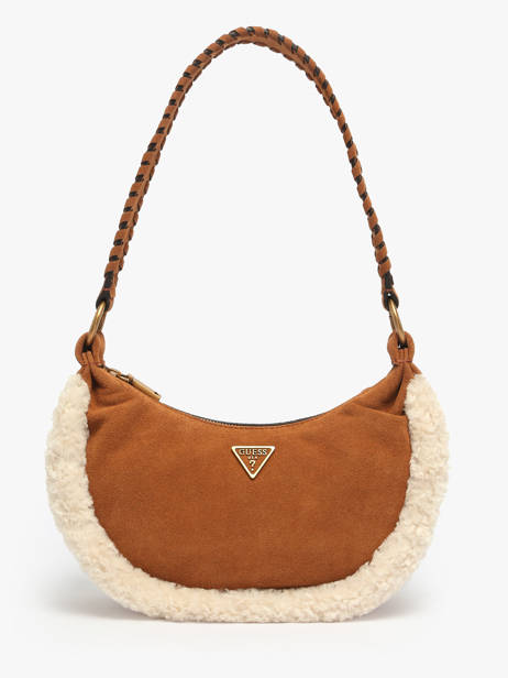 Crossbody Bag Amita Leather Guess Brown amita W9539721