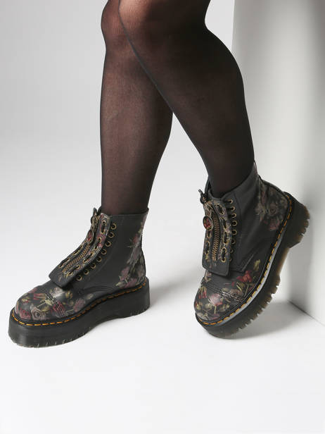 Boots Sinclair In Leather Dr martens Black accessoires 32050001 other view 1