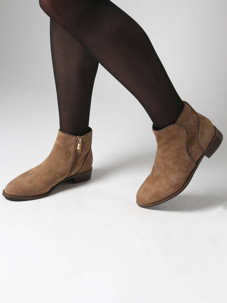 Formal Shoes In Leather Mam'zelle Beige women CSIRL61 other view 1