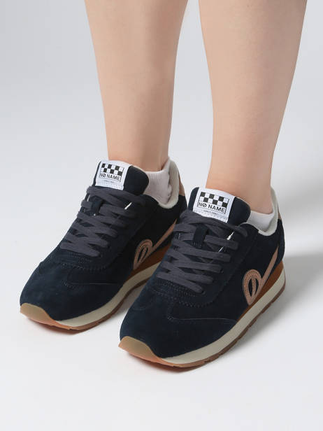 Sneakers City Run Jogger In Leather No name Blue women HRVS04B9 other view 1