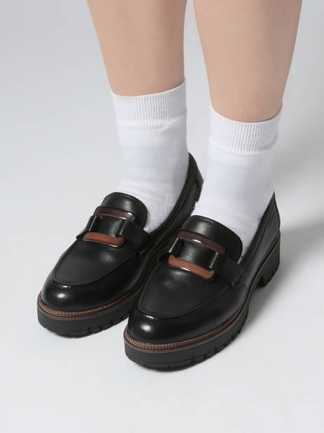 Mocassins En Cuir Tamaris Noir women 43 vue secondaire 1