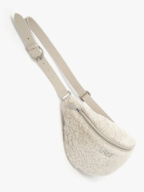 Leather Shearling Large Derby Winter Belt Bag Nathan baume Beige n city S other view 1