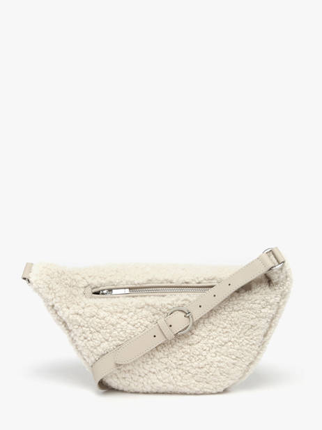 Leather Shearling Derby Winter Belt Bag Nathan baume Beige n city S other view 4