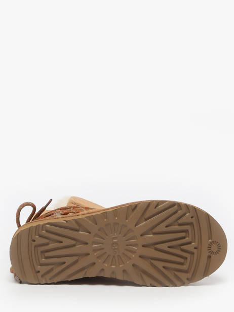 Bottines En Cuir Ugg Marron women 1171530 vue secondaire 5