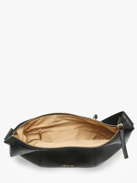 Sac Banane Luce Cuir Nat et nin Noir vintage LUCE vue secondaire 2