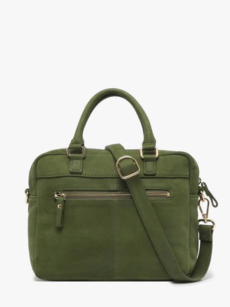Leather Baby Macy Crossbody Bag Nat et nin Green vintage BABYMACY other view 3