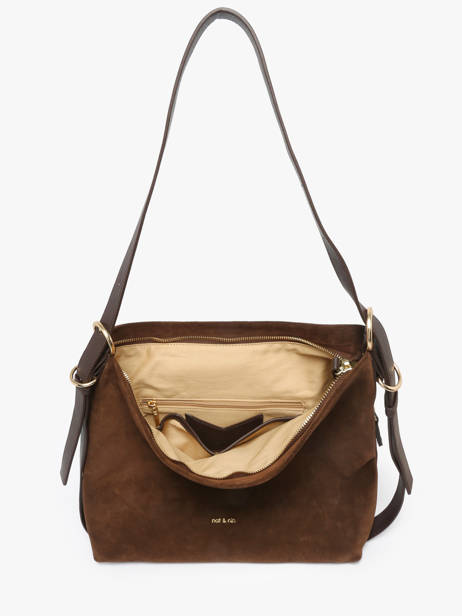 Suede Moreen Shoulder Bag Nat et nin Brown vintage MOREEN other view 3