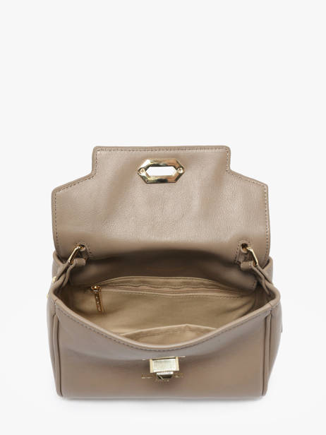 Shoulder Bag Mademoiselle Grace Leather Lancaster Beige mademoiselle grace 101 other view 2