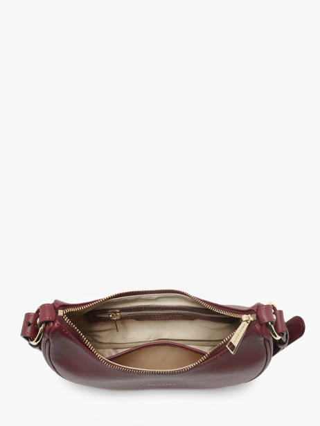 Sac Bandoulière Donna Aria Cuir Lancaster Rouge donna aria 75 vue secondaire 2