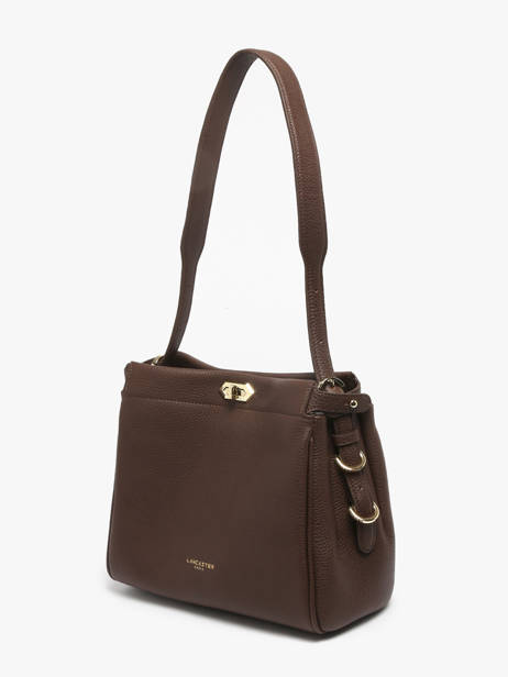 Sac Porté épaule Mademoiselle Romy Cuir Lancaster Marron mademoiselle romy 105 vue secondaire 1