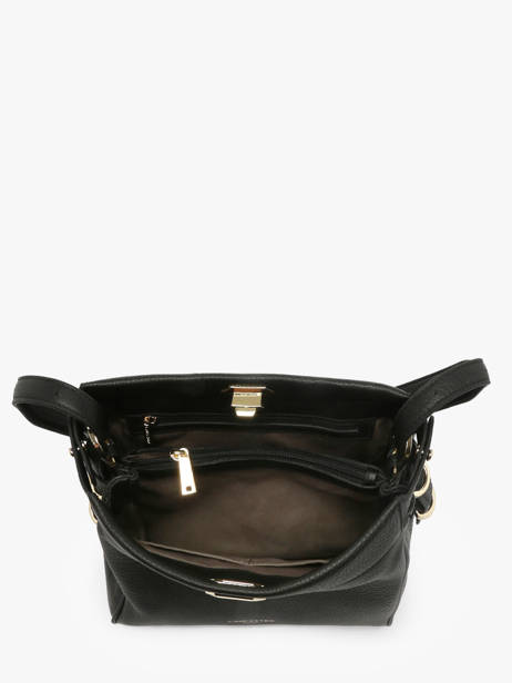 Shoulder Bag Mademoiselle Romy Leather Lancaster Black mademoiselle romy 105 other view 2