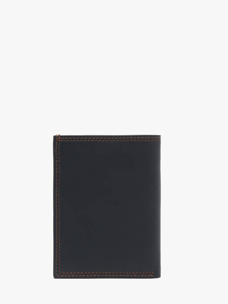 Portefeuille Cuir Lancaster Bleu soft vintage homme 120-12 vue secondaire 4