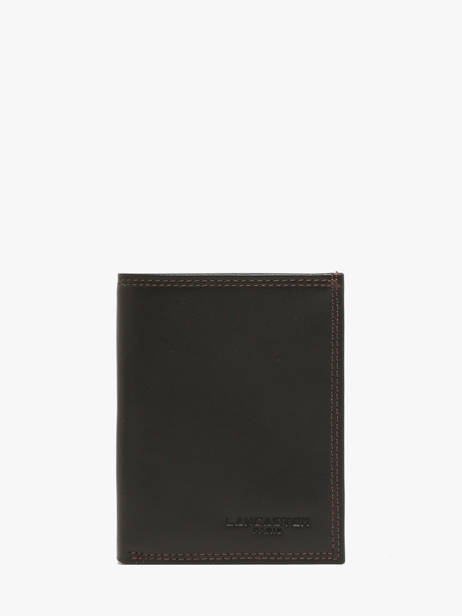 Portefeuille Cuir Lancaster Noir soft vintage homme 120-12 vue secondaire 1
