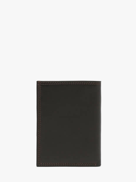 Portefeuille Cuir Lancaster Noir soft vintage homme 120-12 vue secondaire 4