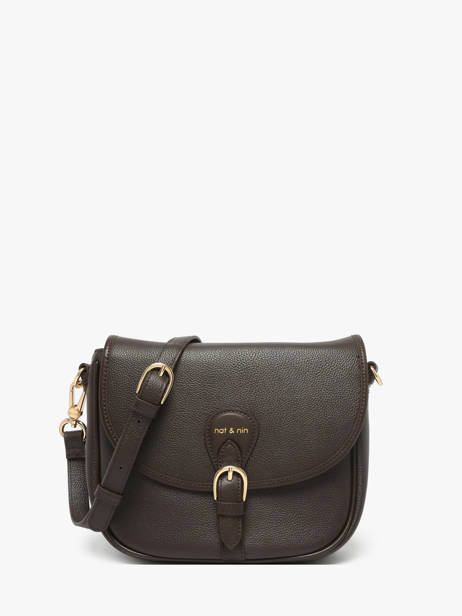 Shoulder Bag Vintage Leather Nat et nin Brown vintage OLIVIA