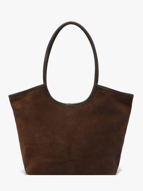 Suede Leather Milan Shoulder Bag Nat et nin Brown vintage MILAN other view 3