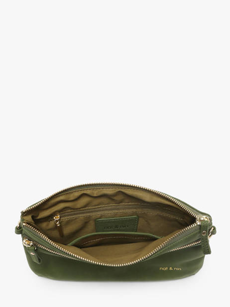 Sac Bandoulière Vicky Cuir Nat et nin Vert vintage VICKY vue secondaire 2
