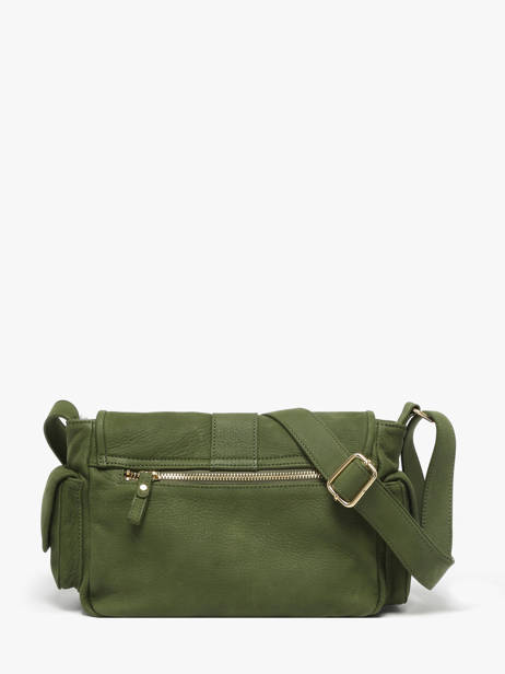 Leather Joy Shoulder Bag Nat et nin Green vintage JOY other view 3