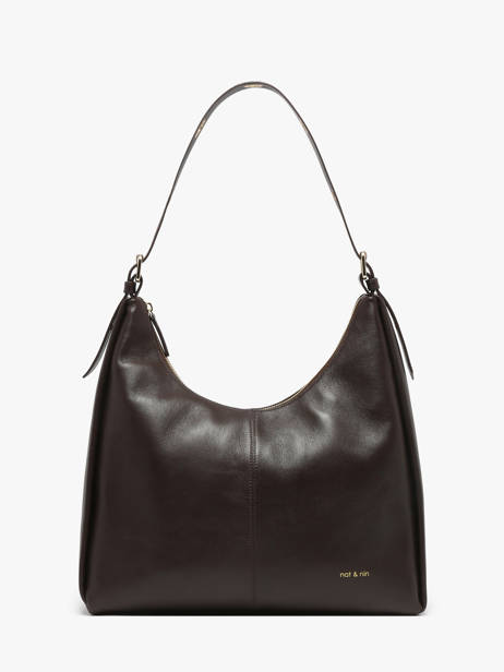 Supple Leather Tina Shoulder Bag Nat et nin Brown vintage TINA