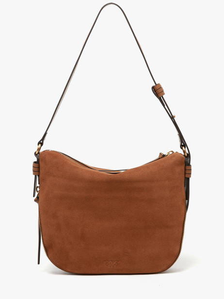 Hobo Love Bag Icon Pinko Brown love bag icon 5113A2JH other view 4