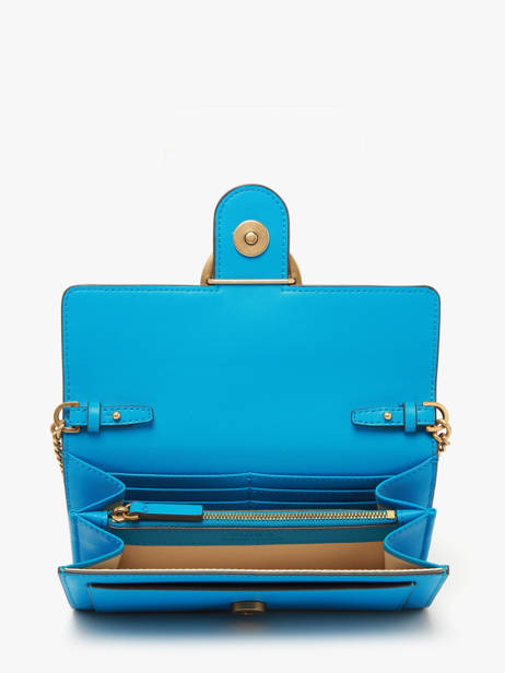 Sac Bandoulière Love Bag Icon Cuir Pinko Bleu love bag icon A0F1 vue secondaire 2