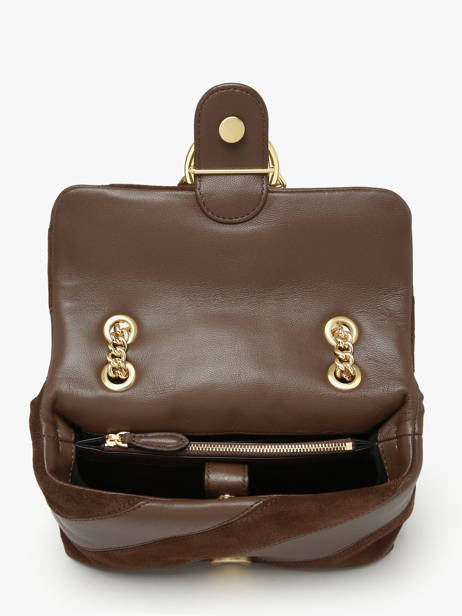 Crossbody Bag Love Bag Puff Pinko Brown love bag puff A2JY other view 2