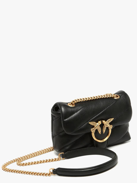 Leather Love Baby Puff Crossbody Bag Pinko Black love bag puff A0F2 other view 2