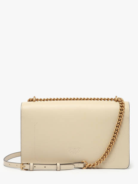 Shoulder Bag Love Bag Icon Leather Pinko Beige love bag icon A0F1 other view 3